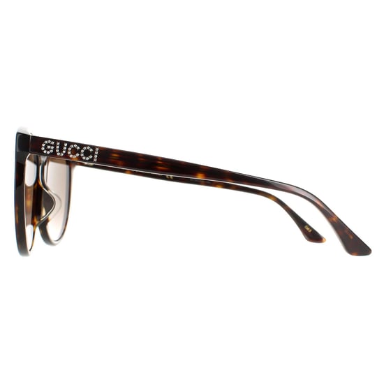 Gucci Round Womens Havana Brown Gradient GG0729SA