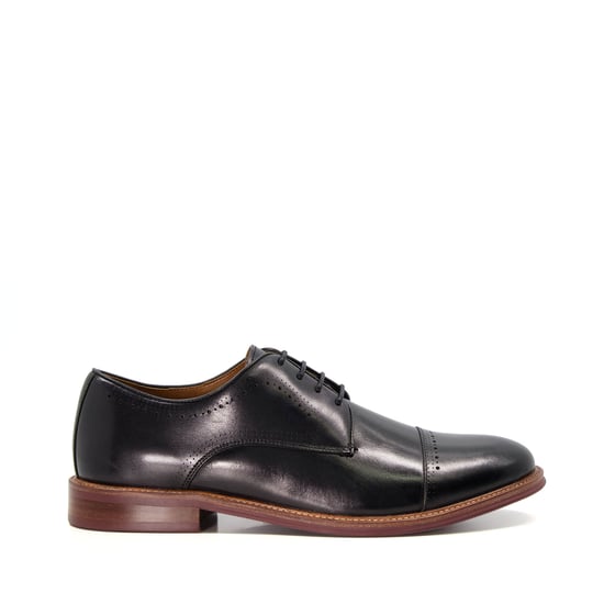 Dune Savion Leren Zwarte Oxford Schoenen Voor Heren - Image 2