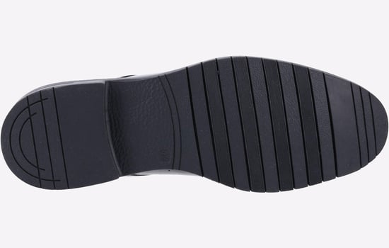 Hush Puppies Sterling Zwarte Leren Veterschoenen Voor Heren - Image 4