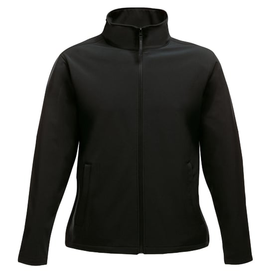 Regatta Womens/Ladies Ablaze Printable Soft Shell Jacket (Black/Black)