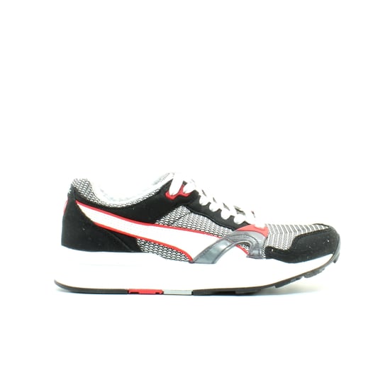 Puma Trinomic XT 1 Plus Black Lace Up Mens Trainers Running Shoes 355867 05