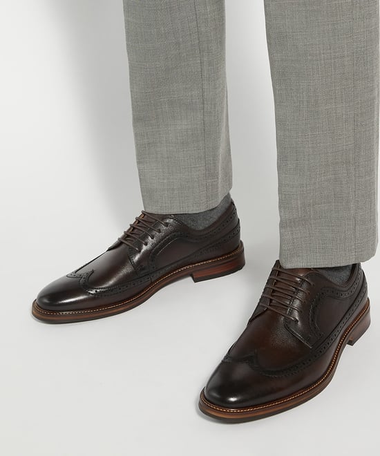 Dune Mens Steeles - Lace Up Brogues - Image 3