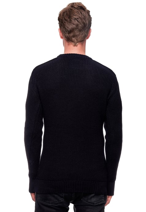 Rusty Neal Trui Casual Fit Trui Blauw - Image 5