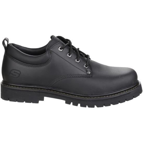 Skechers Tom Cats Zwarte Leren Veterschoenen Voor Heren - Image 2