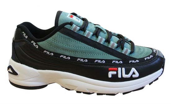 Fila DSTR97 S Womens Black/Teal Trainers