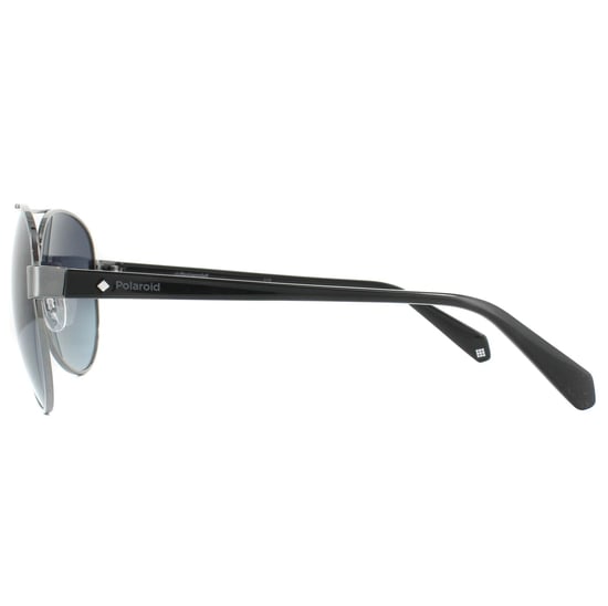 Polaroid Sunglasses PLD 4061/S 6LB WJ Aviator Ruthenium Grey Gradient Polarized
