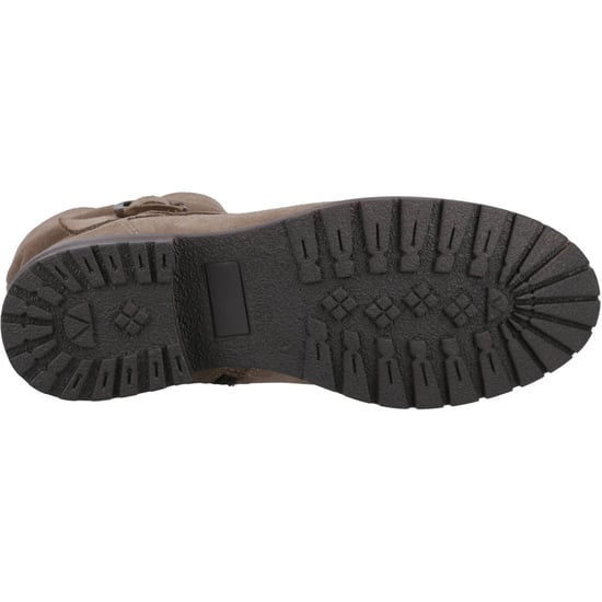 Hush Puppies Piper Leren Vrouwen Laarzen Taupe - Image 3
