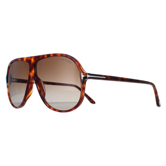 Tom Ford Shield Unisex Havana Brown Gradient Spencer 02 FT0998
