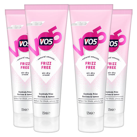 VO5 Frizz Free Air Dry Cream Controls Frizz, Revives and Tames 125ml, 4 Pack