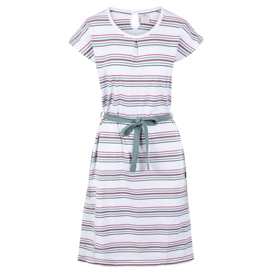 Trespass Womens/Ladies Lidia Round Neck Cotton Dress (Multicoloured Stripe)