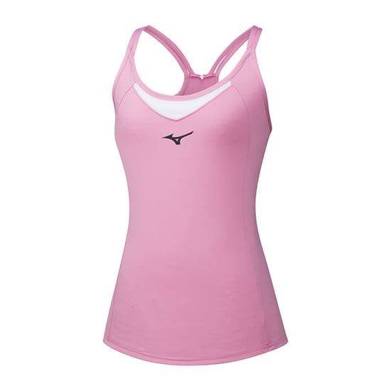Mizuno DryLite Womens Pink/White Tank Top
