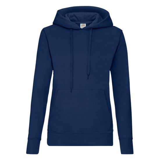 Fruit of the Loom Dames/Dames Klassieke Hoodie (Marine) - Image 1