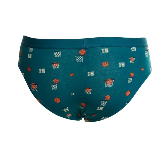 Pack of 2 LPG2018 boys' breathable fabric briefs with anatomical front