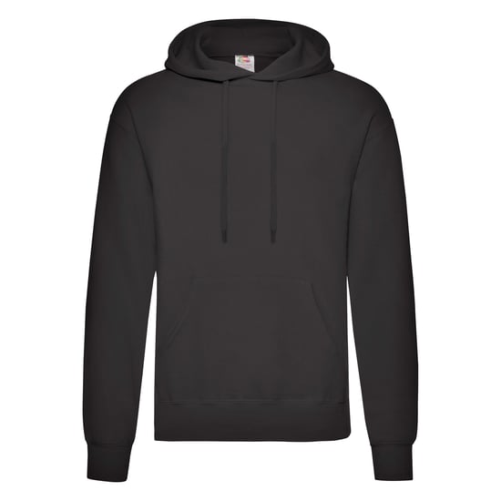Fruit Of The Loom Heren Sweatshirt Met Capuchon / Hoodie (Zwart) - Image 1