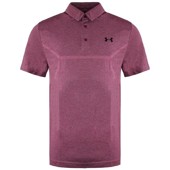 Under Armour Collared Pink Mens Vanish Seamless Mapped Polo Shirt 1361144 683