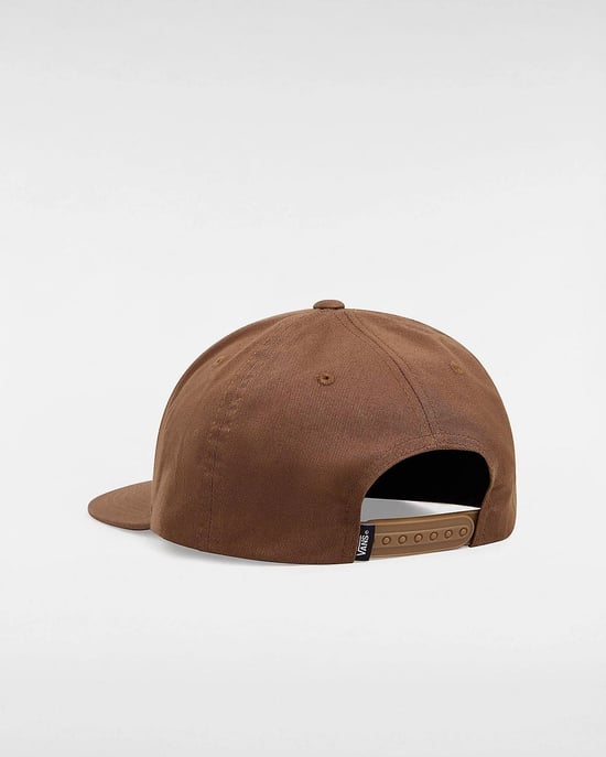VANS Lopside Snapback Hoed in Koffie Likeur - Image 2