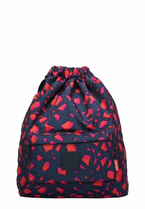 TILLEY PRINTED DRAWSTRING BACKPACK