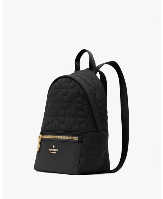 Spade Flower Quilted Spade Flower Quilted Poly Small Dome Backpack