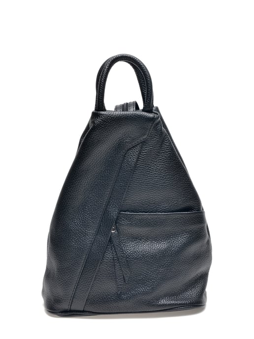 Carla Ferreri SS22 CF 1625 Zwart Rundleer Tas - Image 1