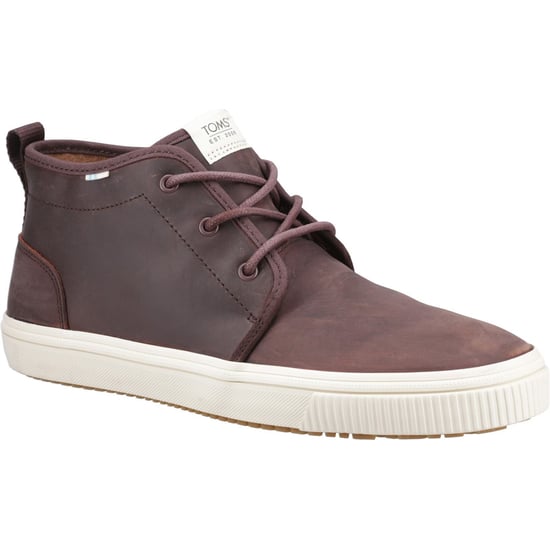 TOMS Carlo Mid Terrain Leather Heren Clover Bruin Trainers - Image 1