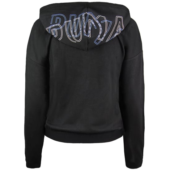 Puma Zip Up Womens Black Hoodie