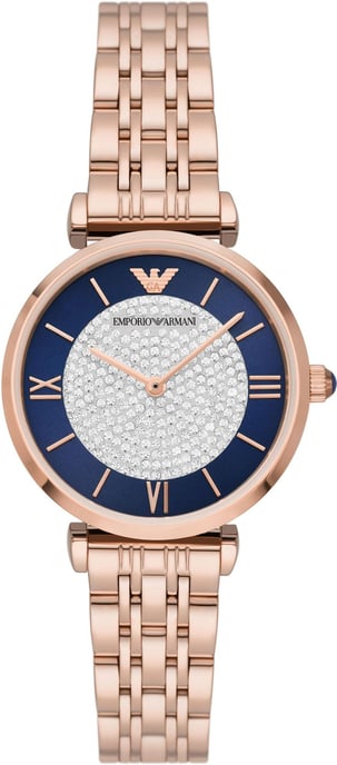Emporio Armani Gianni T-bar Dames Horloge Rosékleurig AR11423 - Image 1