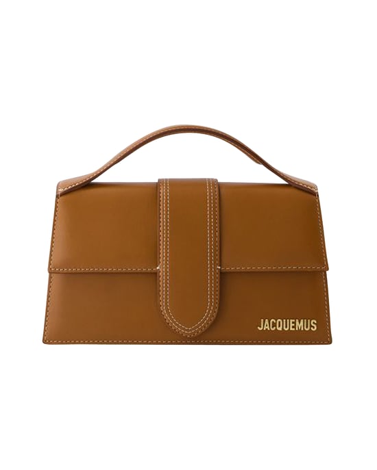 Le Grand Bambino Tas - Jacquemus - Leer - Lichtbruin 2 - Image 1