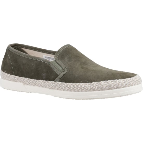 Dune Francisco Suède Heren Khaki Sportschoenen - Image 1