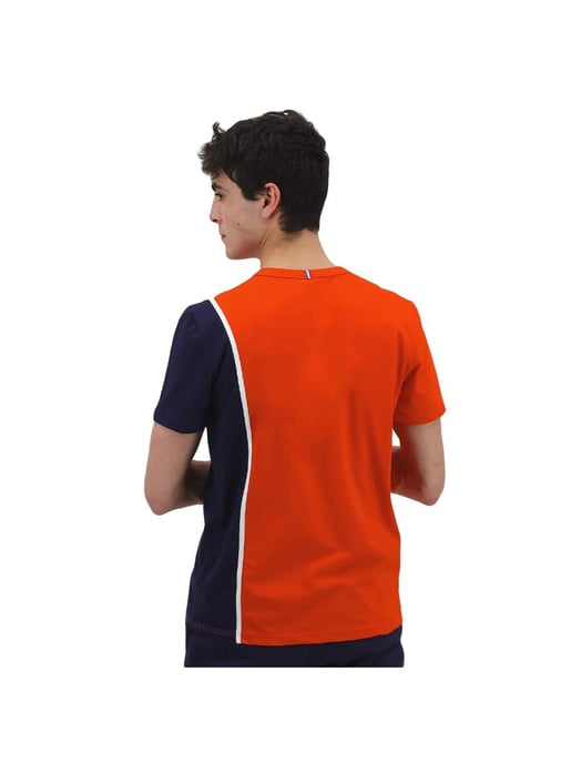 T-shirt Le Coq Sportif Essential voor heren, tweekleurig - Image 3