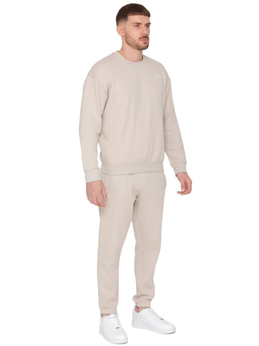 Enzo Milano | Heren Oversized Sweatshirt Tracksuit Set - Image 3