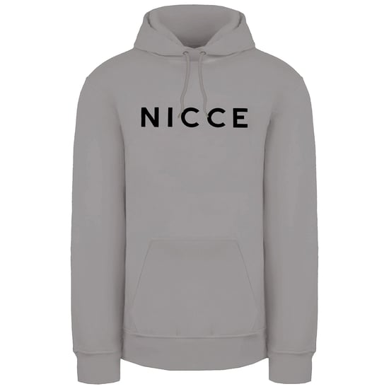Nicce Original Logo Heren Chalk Grey Hoodie - Image 1