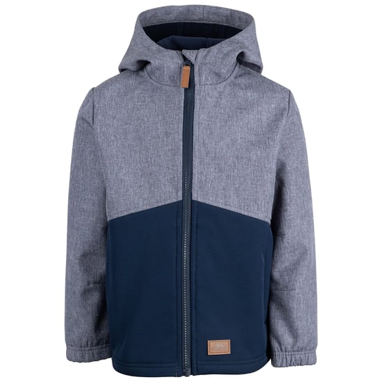 Trespass Kinder/Kids Hanbury Soft Shell Jas (Marine) - Image 1