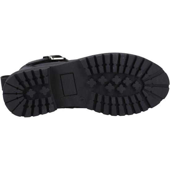 Hush Puppies Wakely Leder Dames Zwart Laarzen - Image 3