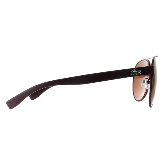 Lacoste Aviator Unisex Matte Red Brown L185S