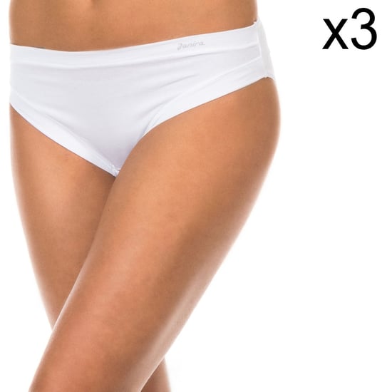 Pack-3 Mid-waist panties with inner lining 1031184 women