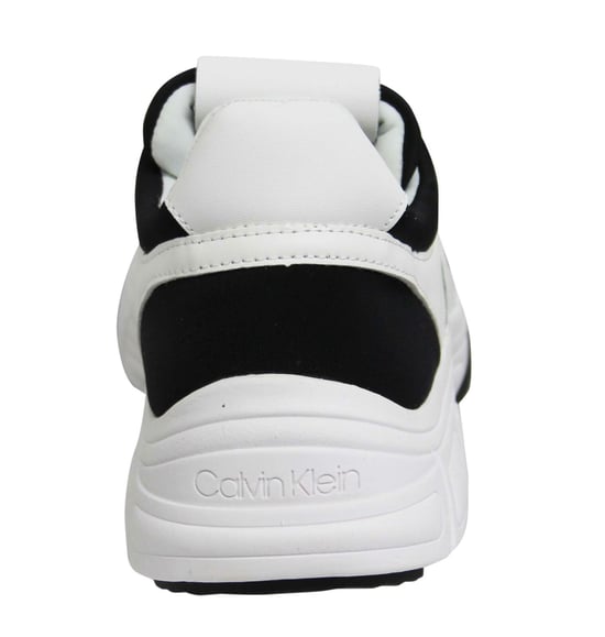 Calvin Klein Daxton Mens White/Black Trainers