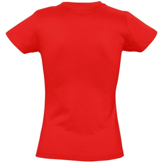 SOLS Womens/Ladies Imperial Heavy Short Sleeve T-Shirt (Red)