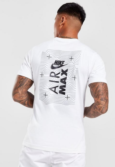 Nike Sportswear Air Max Heren T-shirt in wit - Image 2