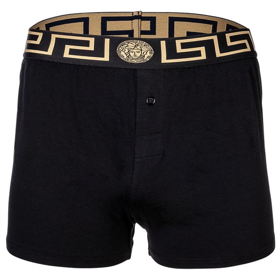 Versace Webboxer Geweven Boxer Shorts - Image 1