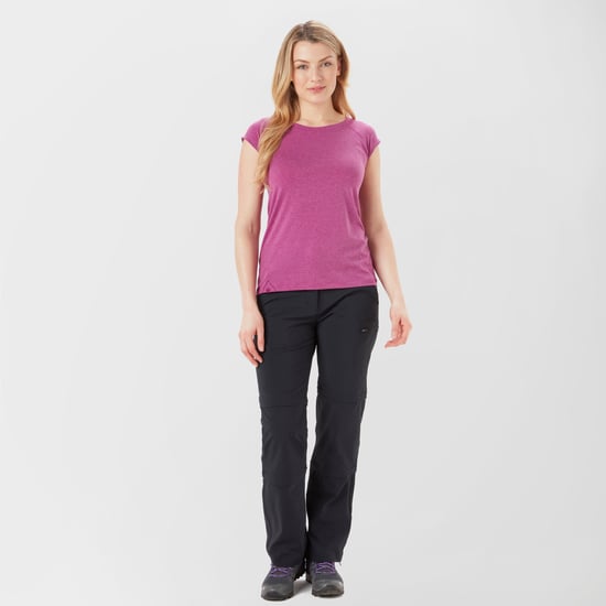 Peter Storm Womens Stretch Water Resistant Double Zip Off Walking & Hiking Trousers