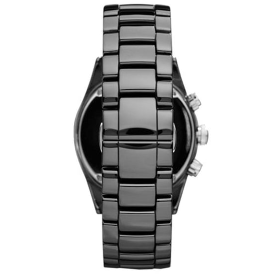 Emporio Armani AR1455 Ceramica Dames Kristal Horloge - Image 3