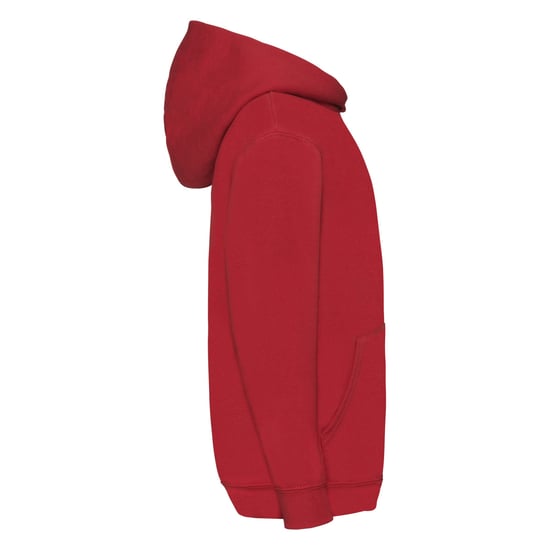 Fruit of the Loom Kinderen/Kinderen Classic Hooded Sweatshirt (Rood) - Image 2