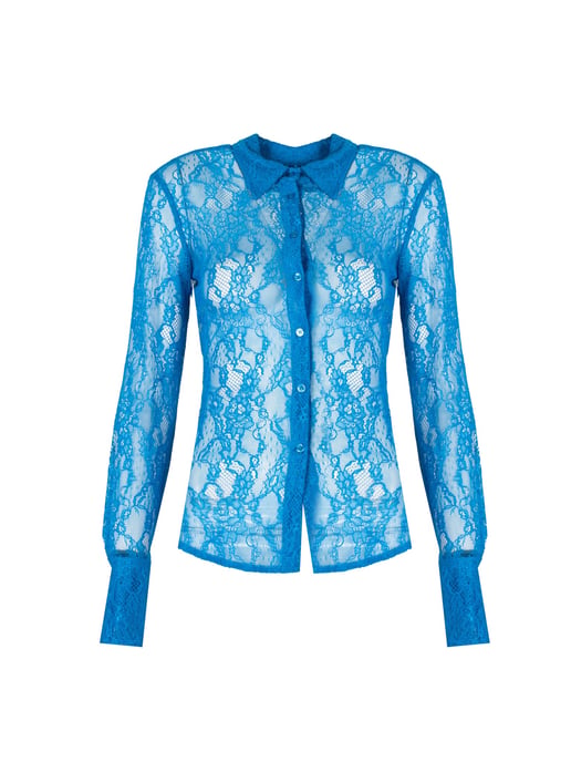 Pinko overhemd Cortese Vrouw blauw - Image 1