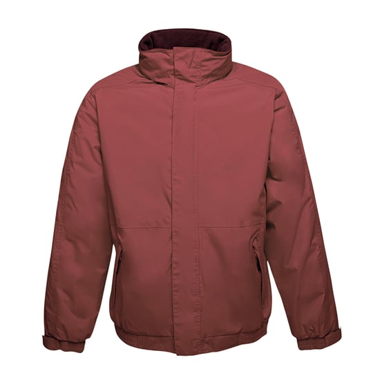 Regatta Mens Dover Waterproof Windproof Jacket (Burgundy/ Burgundy)