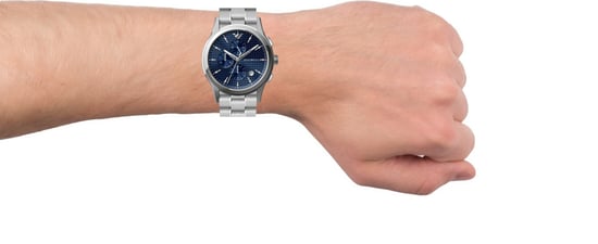 Emporio Armani Paolo Heren Horloge Zilverkleurig AR11528 - Image 4