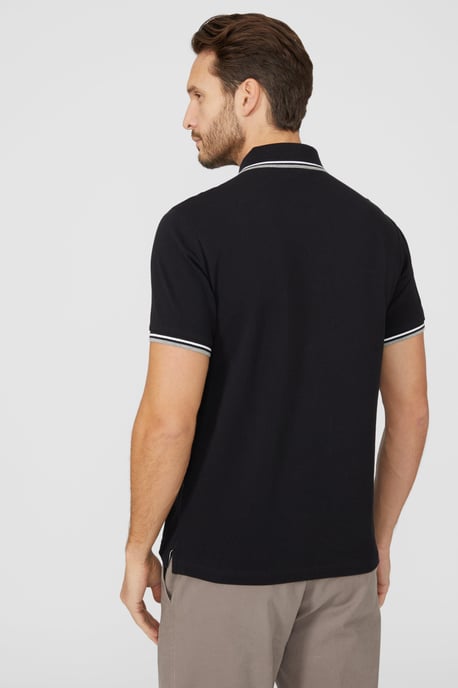 Pique Tipped Polo - Image 4