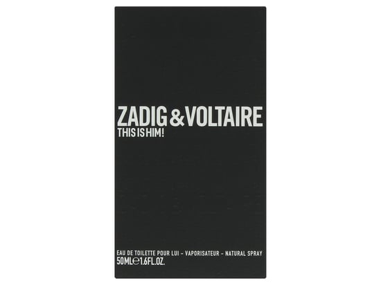 Zadig & Voltaire This Is Him Edt Spray 50ml. - Image 2