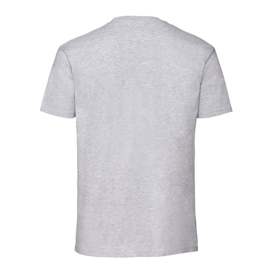 Fruit of the Loom Heren Iconic Premium Ringspun Katoen T-Shirt (Heide Grijs) - Image 2