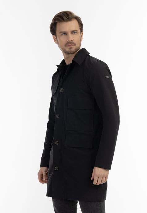 Dreimaster Jas Heren zwart - Image 3