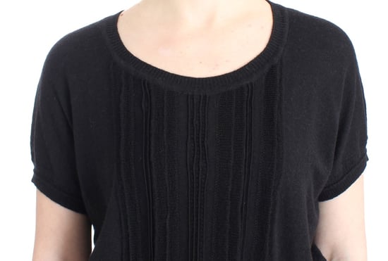 Cavalli Black short sleeved jumper